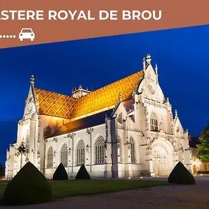 Le Tournassin-balcon-stationnement Gratuit , Bourg-en-Bresse France